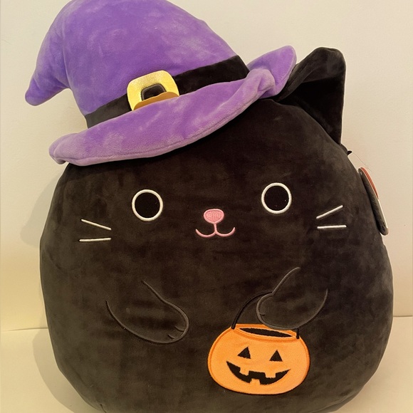 Squishmallows Halloween Calio 16” Black Cat | S16 #1366 Squishdate: 11.18.2021 - Picture 1 of 8